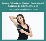 Unlimited Flashes Sapphire Ice Cooling IPL Hair Removal Handset Painless Laser Skin Rejuvanation Beauty Machine