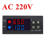 SHT2000 Temperature Humidity Controller Home Fridge Incubator Thermostat Humidistat Thermometer Hygrometer DC 12V 24V AC 220V