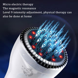 Multifunctional infrared heating micro electric five elements health care meridian brush massage body slimming brush scraping in
