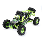 WLtoys 12428（12427）2.4G 1:12 4WD Crawler Remote Control RC Car With LED Light Two Battery Buggy Vehicle with LED Light