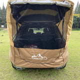 LADUTA Car Trunk Tent Sunshade Rainproof Tailgate Shade Awning Tent for Car Self-Driving Tour Barbecue Outdoor Camping