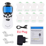 Electric Body Massage Pulse Tens Acupuncture Digital Therapy Machine Neck Back Massager Muscle Stimulator Therapy Slimming Relax
