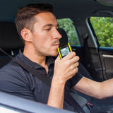 HT-611 Alcohol Tester  Digital Breath Alcohol Tester Alcohol Breathalyzer Air Blowing Portable LCD Display BreathalyzerDropship