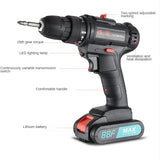 2023 New Electric Impact Wrench 220V Brushless Cordless Wrench Socket 12V Li-ion Battery Hand Drill Installation Power Tools
