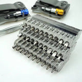 Mini Portable Ratchet Handle Wrench Set Quick Socket Ratchet Wrench Rod Screwdriver Bit Tool Contain 1x Ratchet Handle Wrench