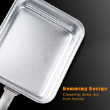 Aluminum Camping Cookware, Portable Lunch Box, Camping Pan for Outdoor Camping Hiking Picnic BBQ Beach