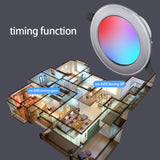For Tuya Zigbee Smart Downlight LED Light Bulb RGB Brightness Adjust For Smart Home Several Scene For Choice Voice Control