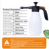 1.5L High Pressure Soap Foamer Snow Foam Lance Jet  Car Clean Foam Wash Nozzle Foam Maker For Car Washing Window Cleaning