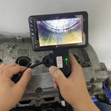 Industrial Endoscope with 1080P 4.5-inch LCD 8.5mm Borescope Inspection Camera Photo Taking&amp;Video Recording Steering Endoscopes