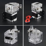 3D Printer Parts BMG Extruder Dual Clone Extruder Upgrade Extruder 1.75mm Filament for 3D printer CR10