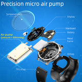 P50 Smart Watch Air Pump Intelligent Airbag True Accurately Blood Pressure Oxygen Temperature Heart Rate Health Monitor