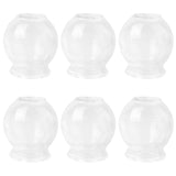 6Pcs Chinese Cuppings Glass Cupping Therapy Set Cupping Therapy Device Cupping Cups Massage Fire Glass Cupping Helath Care