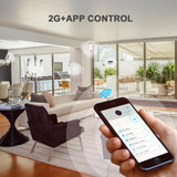 Security Alarm System GPRS Solar Home Alarm GSM App Remote Control Call Alert Door Window Sensor Infrared Detector for RV Home