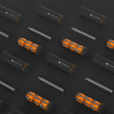 JIUXUN 18 In 1 Screwdrivers DIY Household Tools Wheel Storage  A Top P Design 18Pcs Bits Screw Bits Multi-Functions Hand-Tools