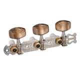 2Pcs 1:18 Classical Silver Guitar Tuner Tuning Machine Heads Keys Pegs for Guitar Parts
