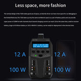 SKYRC T200 Dual AC/DC Balance Charger 12A 100W XT60 Plug For LiPo Li-ion LiFe NiCd NiMH PB LiHV Battery