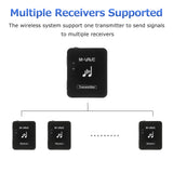 M-VAVE WP-10 / SWS10 2.4GHz Wireless Earphone Monitor Transmitter Receiver Support Stereo Mono Recording Function Cuvave