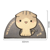 Pet Cat Litter Mat PVC Feeding Drinking Bowl Pads Cat Litter Trapping Pet Litter Box Mat Clean Pad Products For Cats Accessories