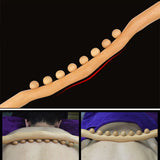 4 Pcs Guasha Scraping Stick for Back Shoulder Neck Waist Leg Massage Tools Made From Natural Wood Fast Large Area