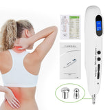 Electronic Laser Acupuncture Pen USB Electric Therapy LCD Display Massage Pen Acupoint Meridian Energy Pen Relief Point Detector