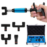 Chiropractic Adjustment Tool Spine 6 Levels 4 Heads Therapy Adjust Vertebration Tools Massager Manual Gun Set Fascia Massage gun