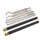 Hand Held Hollowing Knife Woodworking Turning Tool Square/Round/Bending Cutter Wood Rotary Lathe and Turning Tool Extension Bar