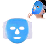 Cold Gel Face Mask Blue Full Face Mask Ice Gel Skin Firming Shrink Pores Mask Fatigue Relief Relaxation Facial Skin Care Tools