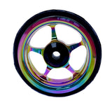 Dropship-New 1Pcs Super Lightweight CNC Aluminum Alloy Easywheel For Brompton Bicycle Accessories
