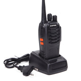 2 PCS For Baofeng BF-888S Walkie Talkie 5W Two-Way Radio Portable Radio UHF 400-470MHz 16CH Comunicador Transmitter Transceiver
