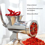Hoodakang 304 Stainless Steel Household No. 10 Manual Meat Mincer Enema Meat Mixing Sausage Machine China Factory Price Dropship