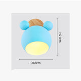 Nordic Wall Lamp Aluminum Sconce for Children Bedroom lights Modern Indoor Wall Light Fixtures E27 Creative Luminaire