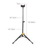 Universal Little Guitar Ukulele Stand with Neck Holder Folding Tripod Floor Stand for Ukulele Other Stringed Instrument