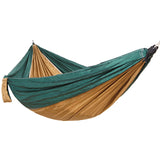 Camping Hammock Outdoor Tourist Hanging Hammocks Portable Parachute Nylon Hiking Hammock for Traveling Hiking