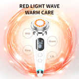 2021 NEW RF Photon Therapy Face Eye Viration Massager Face Lifting Tightening Beauty Machine V Face Wrinkles Removal Tools