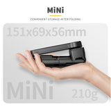 L09 Gimbal Stabilizer With Fill Light Bluetooth Telescopic Selfie Stick Video Tripod For Phone Smartphone