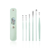 Ear Cleaner Wax Pickers Earpick Wax Remover Curette Ear Pick Cleaner Kit Spoon Care Ear Clean Tool