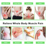 4 Modes Tens Machine 9 Intensity 4 Electrode Pads for Pain Relief EMS Muscle Stimulation Pulse Massage Tens Electroestimulador