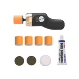 Mini Electric Car Polisher 12V Compact Handheld Polishing Machine 2 Adjustable Speed Pocket Size Detail Scratch Repair Tool Set