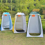 Easy Set Up Portable Outdoor Shower Tent Camp Toilet Rain Shelter For Camping And Beach Portable Pop Up Privacy Tent Camping