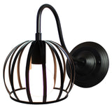 Vintage Led Wall Light Retro Loft Industrial Wall Lamp Black E27 Iron Simple lampshade Cage Guard Sconce Indoor Lighting Fixture