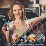 Top!-Portable Breath Alcohol- Tester, Professional Breathalyzer Digital LCD Display Auto Power Off Sound Alarm For Drivers