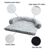 Pet Sofa Dog Bed Calming Bed Washable For Large Dogs Pad Blanket Winter Warm Cat Bed Mat Couches Car Floor Protector accessories
