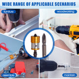 Non-slip batch head screwdriver steel electric batch Tsui double-headed cross electric strong magnetic electric drill batch head