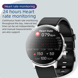 Smart Watch KS02 Men Women Fashion Sport Smartwrist NFC Music 1.32inch Heart Rate Blood Oxygen Smartwatch for Android IOS