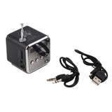 USB Portable Speakers With Fm Radio Digital Support ForMicro SD Card Subwoofer For PC Laptop ForTD-V26 Mini Radio Receiver With