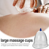 1pc Body Vacuum Can Negative Pressure Female Chest Vacuum Cupping Device