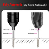 JUNEFOR Electric Screwdriver Set Rechargable Cordless Screwdriver Powerful Charging Screwdriver Small Screw With Bit Power Tools