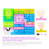 115 Pcs Electronic Building Blocks Science Exploration Kits Educational Toy DIY Integrated Circuit for Kids Teenagers Adults