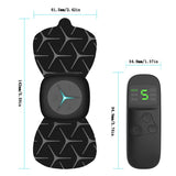 Mini Electric USB Massage Pad 6 Mode EMS Tens Full Body Muscle Relaxing Massager K1KB