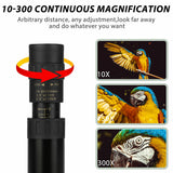 10-300X 30mm Super Telephoto Lens Monocular Auto Focus Mobile Phone Camera Lens with Tripod and Clip Mobile Phone Accessories